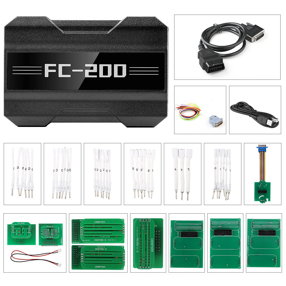 V1.1.1.0 CG CGDI FC200 ECU Programmer Full Version Support 4200 ECUs and 3 Operating Modes and MPC5XX Adapter FC200-MPC5XX