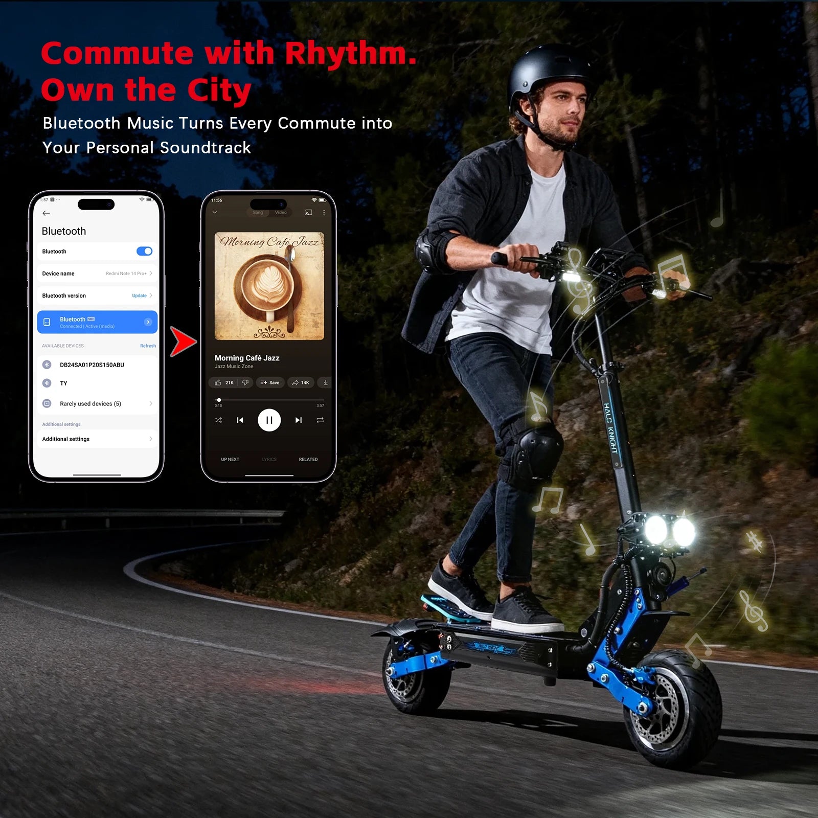 HALO KNIGHT T108Pro Adult Electric Scooter Fast Speed 95km/h Dual Motor 6000W Escooter Powerful E Scooter Electrical Scooter