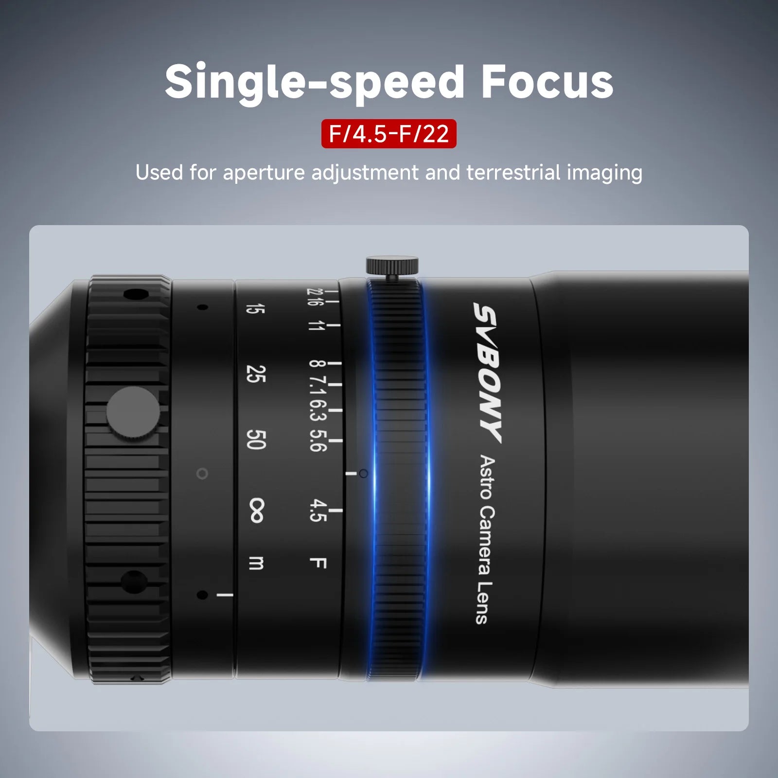 Svbony SV555 New Upgrade Astrophotography Telescope APO 243mm f/4.5 Telephoto Camera Lens for Full Frame Sky Imaging
