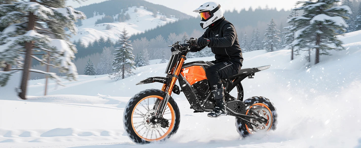 48V Electric Dirt Bike for Adults/Teens,3000W Peak Power Electric Motorcycle for Adults, 37.5MPH Top Speed & 60 Miles Long Range