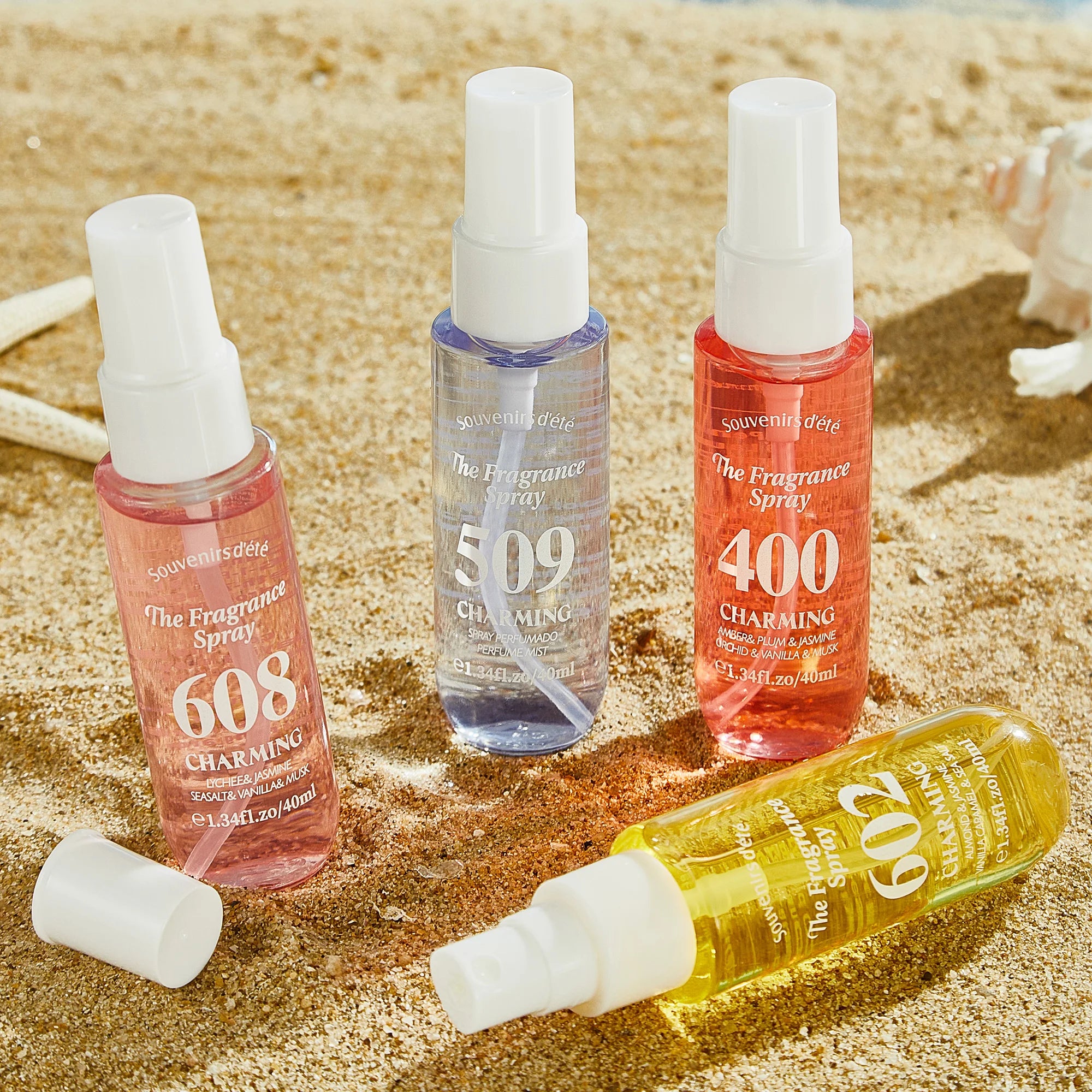 Travel Pack Women's Cologne Spray with Mineral Ingredients 0% Alcohol for Hair & Body