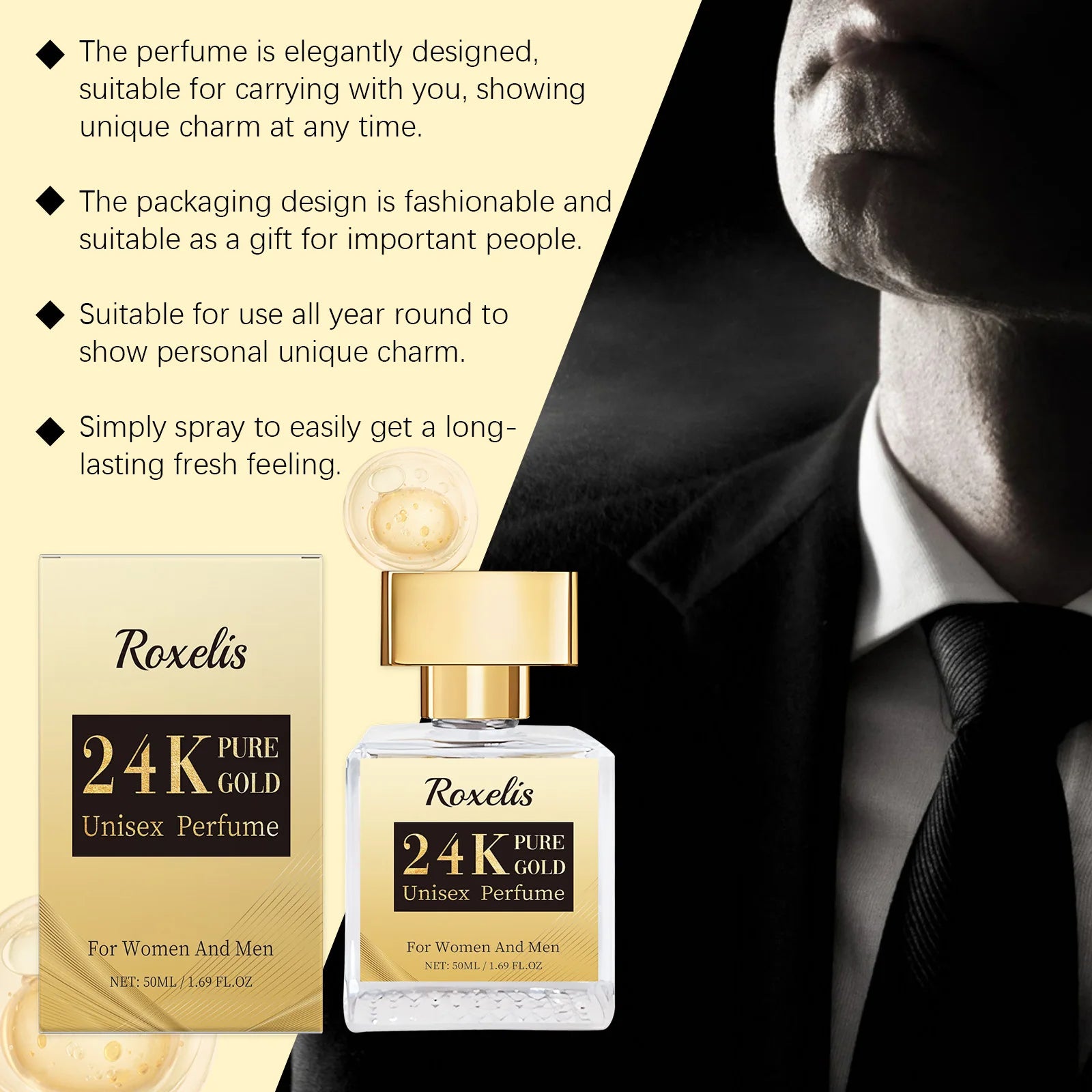 50ml Woody Unisex Eau De Cologne Long Lasting Private Label
