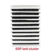 Wholesale Full Strip Eye Lashes Kits 30P-100P Private Label DIY Segment Lashes Cluster Eyelashes Vendor