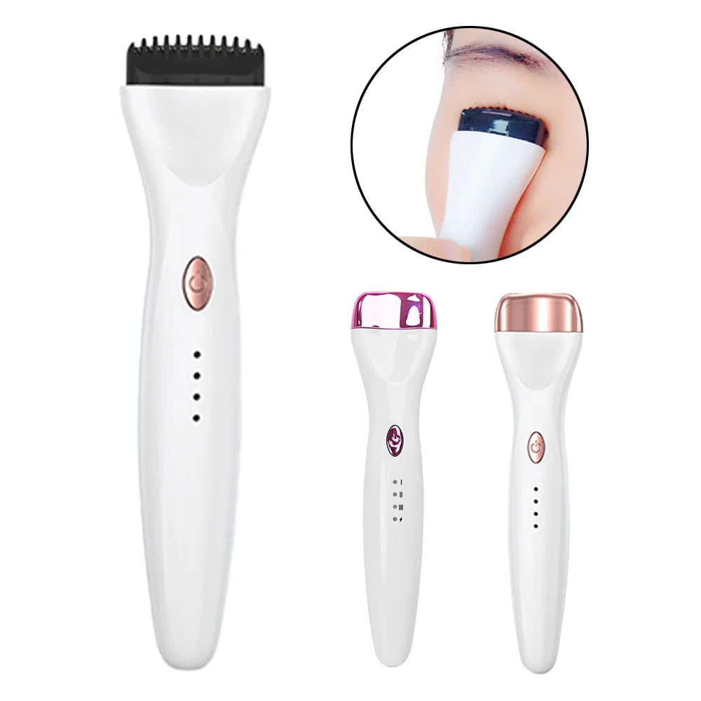 Wholesale Electric Heated Eyelash Curler Professional Eye Lashes Curler Heat Naturally Curling