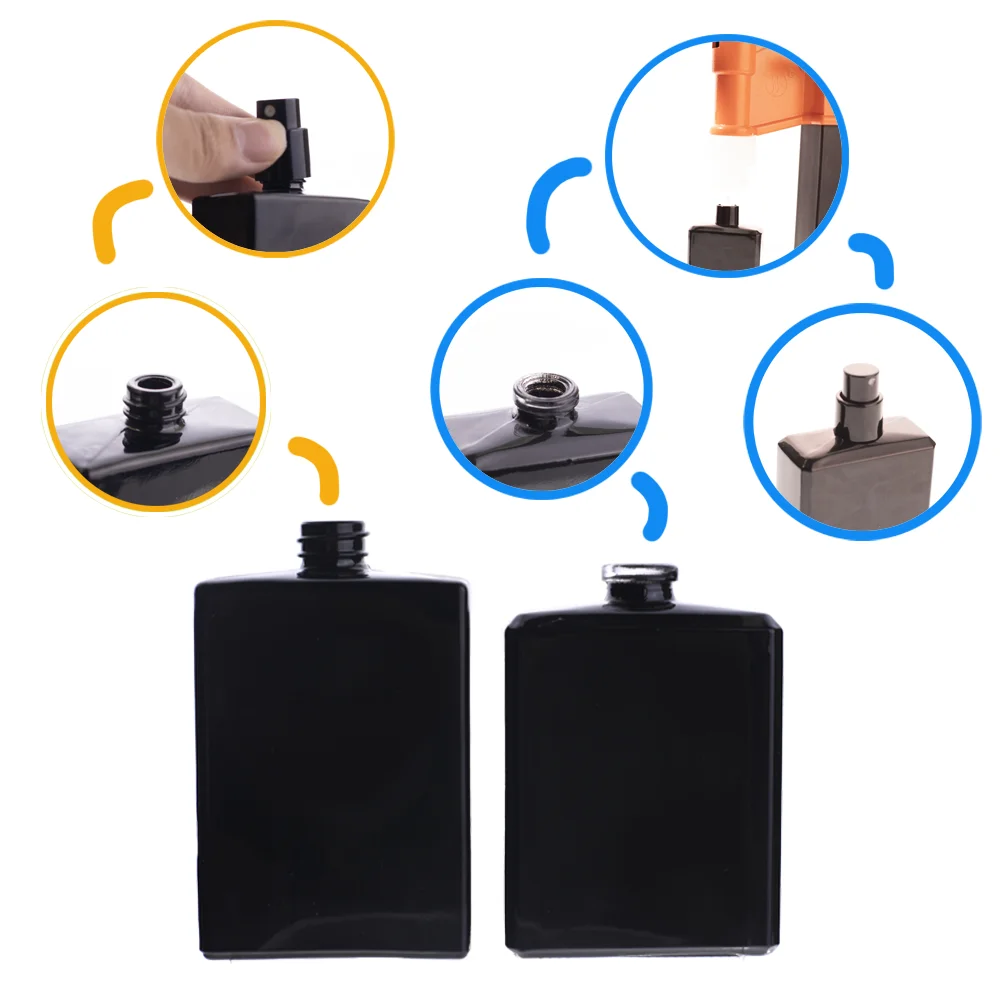 Customized 30ml50ml and 100ml Threaded Bottle Mouths,cologne Perfume,matching Packaging Box Customized logo and Customized Color