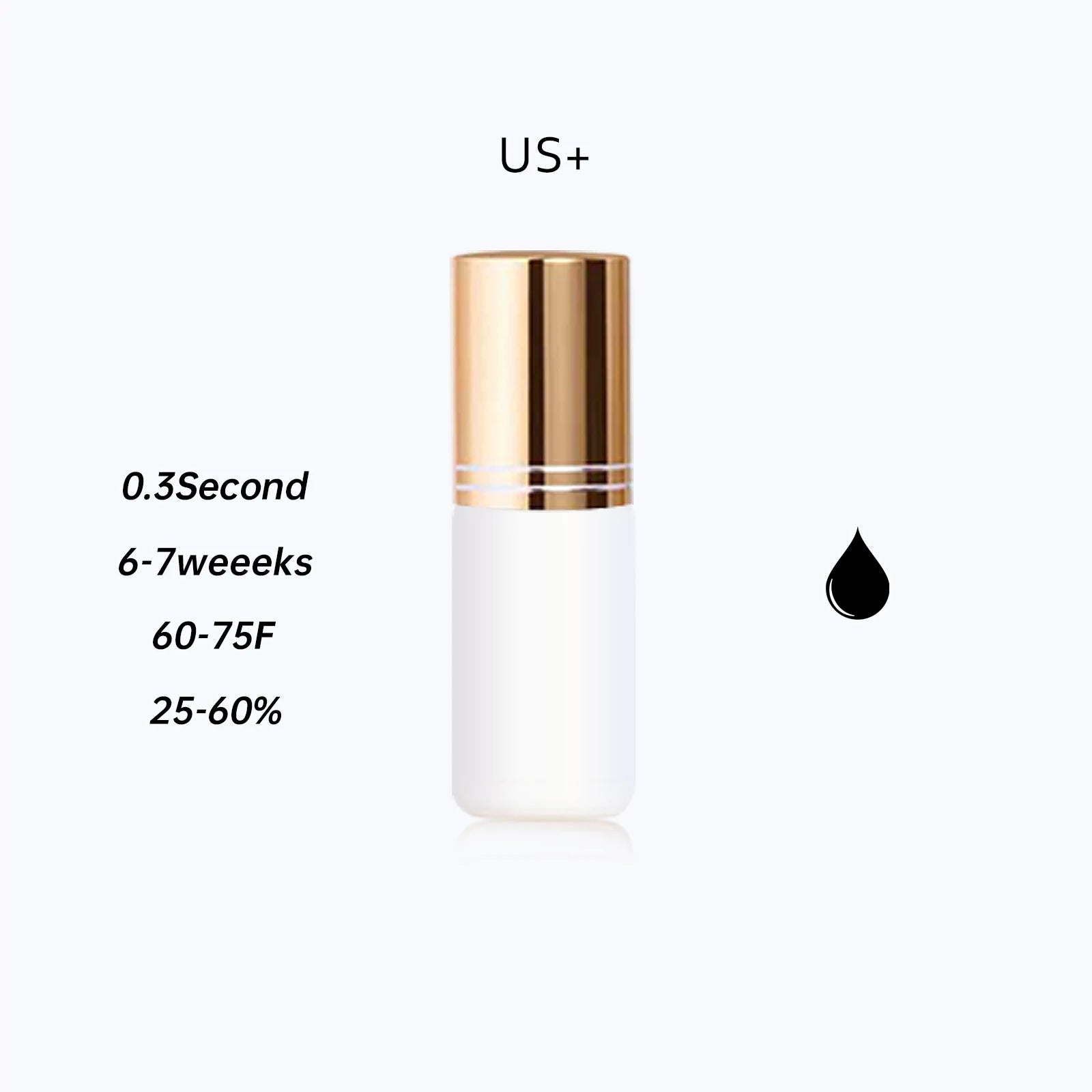 Private Label Waterproof Extra Strong Eyelash Extension Glue Fast Drying Adhesive Eye Lashes Glue Sky Glue for Lash Extensions