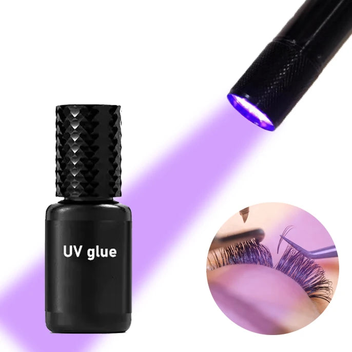 Private Label Waterproof Extra Strong Eyelash Extension Glue Fast Drying Adhesive Eye Lashes Glue Sky Glue for Lash Extensions
