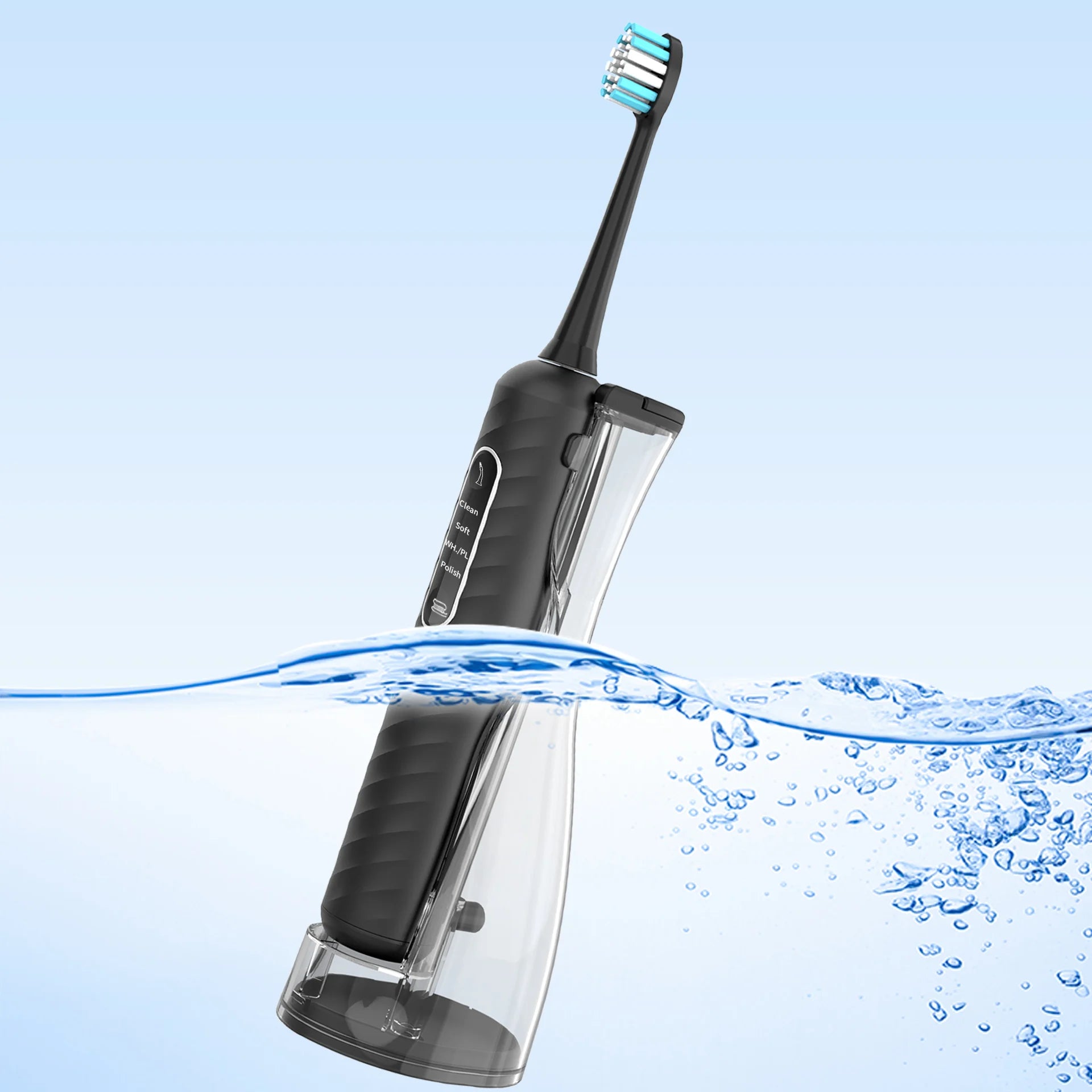 Portable Oral Care 3 in 1 Electric Toothbrush Water Flosser With Water Tank Tooth Brush