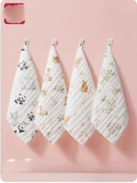 Quick-dry Baby Boys and Girls Lovey Baby Saliva Towel Drool Bibs for New Born,Infant,Toddles