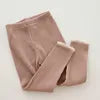New Born Girl Trousers Winter Spring Long Cotton Elastane Slim Pants Thick for Baby Girl Leggings for Girls Kids and Children