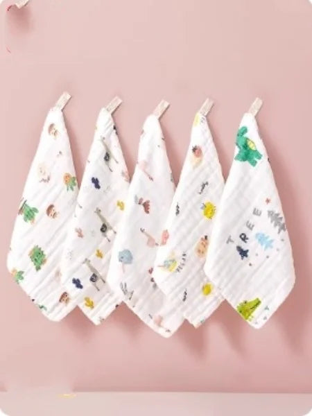 Quick-dry Baby Boys and Girls Lovey Baby Saliva Towel Drool Bibs for New Born,Infant,Toddles