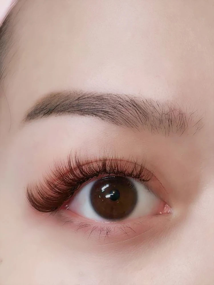 Russian Volume Eye Lashes Brown Eyelash Extensions