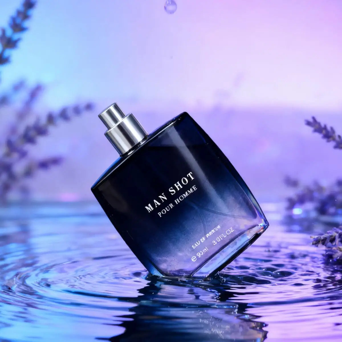 MAN SHOT Cologne for Men - 90ml EDP Long-Lasting Woody Scent | Premium Gift for Boyfriend Birthday & Holidays