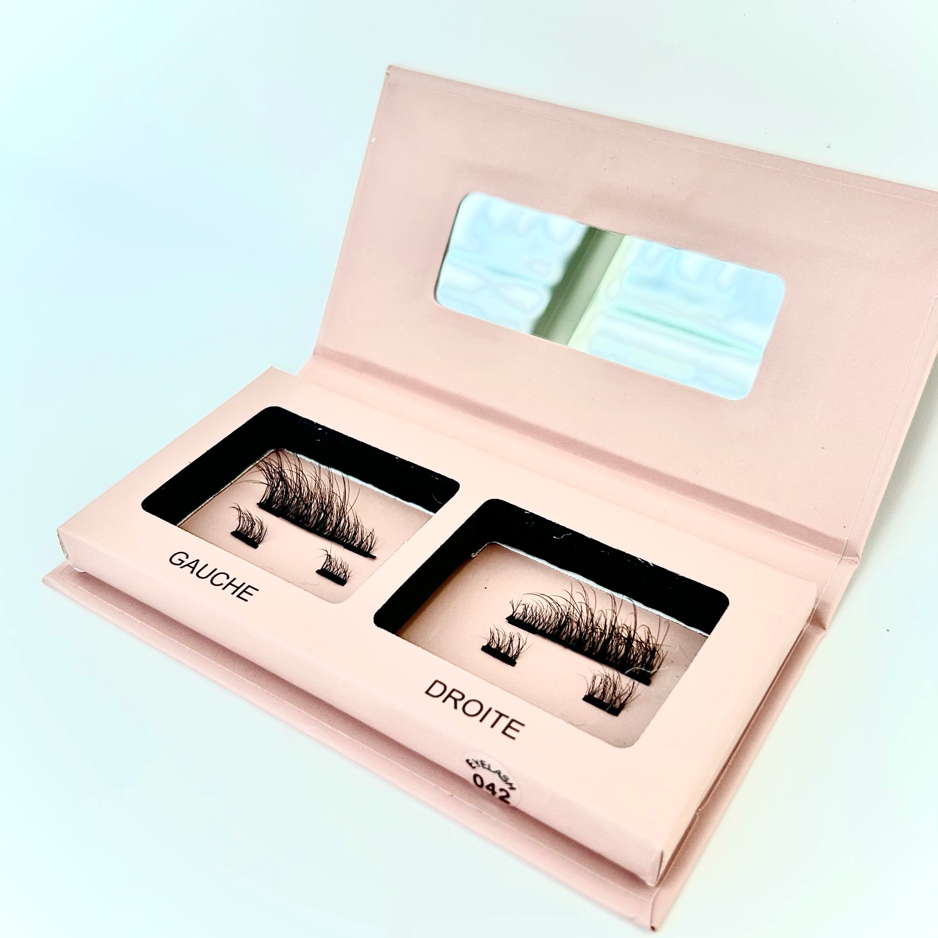 Wholesale Private Label Faux 3D Mink Lashes Magnetic Eye Lashes Magnetic Lashes 25mm 26mm 27mm Magnetwimpern with Your Logo