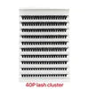 Wholesale Full Strip Eye Lashes Kits 30P-100P Private Label DIY Segment Lashes Cluster Eyelashes Vendor
