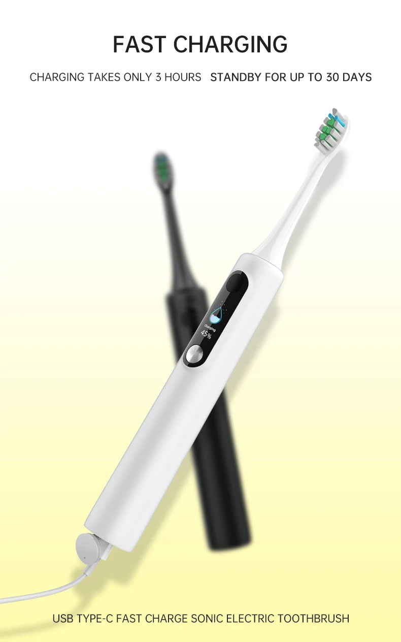 Baolijie SN-P1Manufacturer Private Logo Automatic Electrical Smart Dupont Portable Travel Tooth Brush Electric Toothbrush
