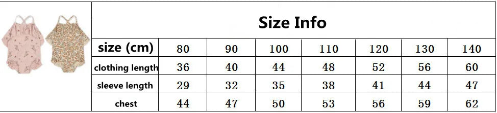 deer jonmi 2026 New Summer Baby Girls Floral Printed Swimwear Shoulder Off Kids Jumpsuits Vacation Clothes Beach Bikini Swimsuit