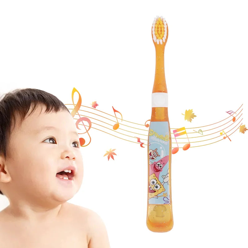 Custom Logo Color Changing Electric Private Label Silicone Electronic Children Tooth Brush Kids Toothbrush Teeth Brush