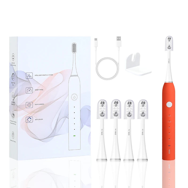 Fashion 2025 Best Seller Portable Oral Care Versatility Colorful Polishing Tooth Brush Electronic Toothbrush for Travel