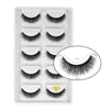 New Full 5 Pairs One Box 3D Mink Hair False Eyelashes Natural Thick Long Eye Lashes Wispy Makeup Beauty Extension Tools H13