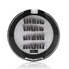 3 Magnet Magnetic Eyelashes Customized Packaging Logo 3d Invisible Magnetic Eye Lashes
