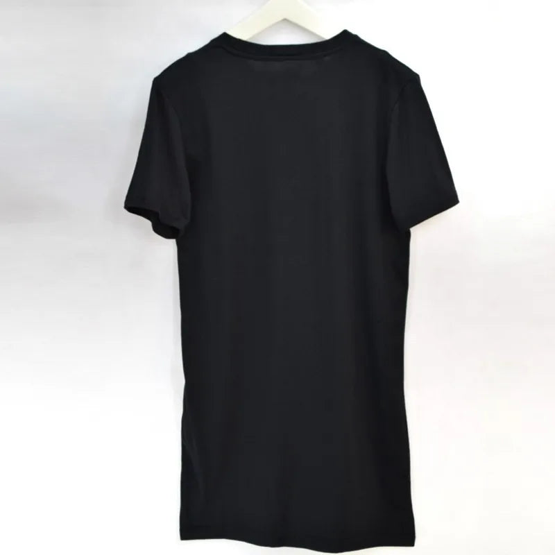 2026 Brand New Clothing Mens Black Mens Long T shirt Tops Hip Hop Man T-shirt Short Sleeve Casual Men Tee shirts For Male