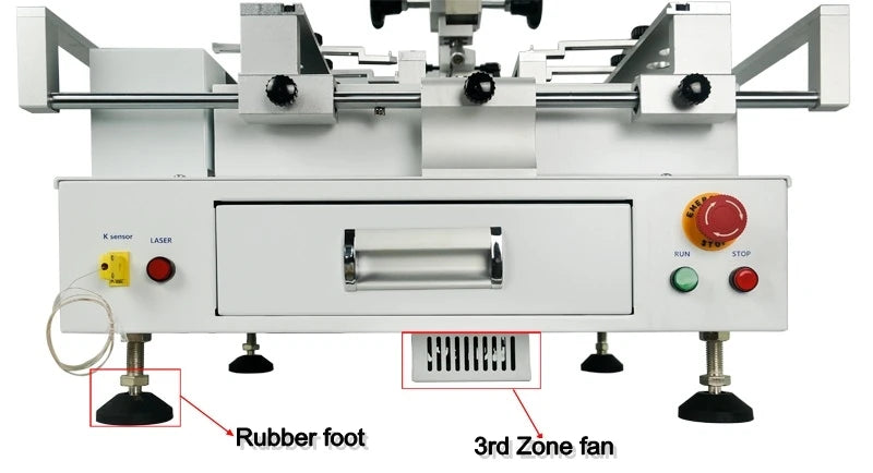 Hot Air Solder Station 3 Zones Soldering Machine Honton R490 BGA Rework Station R690 V.3 Touch Screen for Mainboard Chips Repair