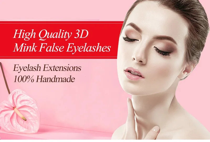 FDshine 2024 New Custom Packaging 16 Pairs Mink Eye Lashes With Lashes Book 20mm 22mm