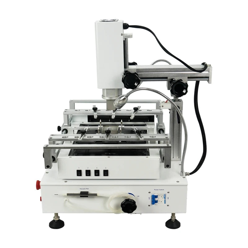 Hot Air Solder Station 3 Zones Soldering Machine Honton R490 BGA Rework Station R690 V.3 Touch Screen for Mainboard Chips Repair