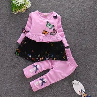 Baby Girls Swimwear Suits 2024 New Children Cute Sleeveless Swimsuit 2Pcs Kids Summer Solid Colour Set Fashion Beach Clothes