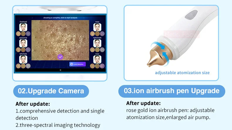 Best Smart Ice Blue Facial Treatment Machine 2025 Hydrofacial 7 In 1 Professional Portable Dermabrasion The Latest