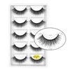 New Full 5 Pairs One Box 3D Mink Hair False Eyelashes Natural Thick Long Eye Lashes Wispy Makeup Beauty Extension Tools H13