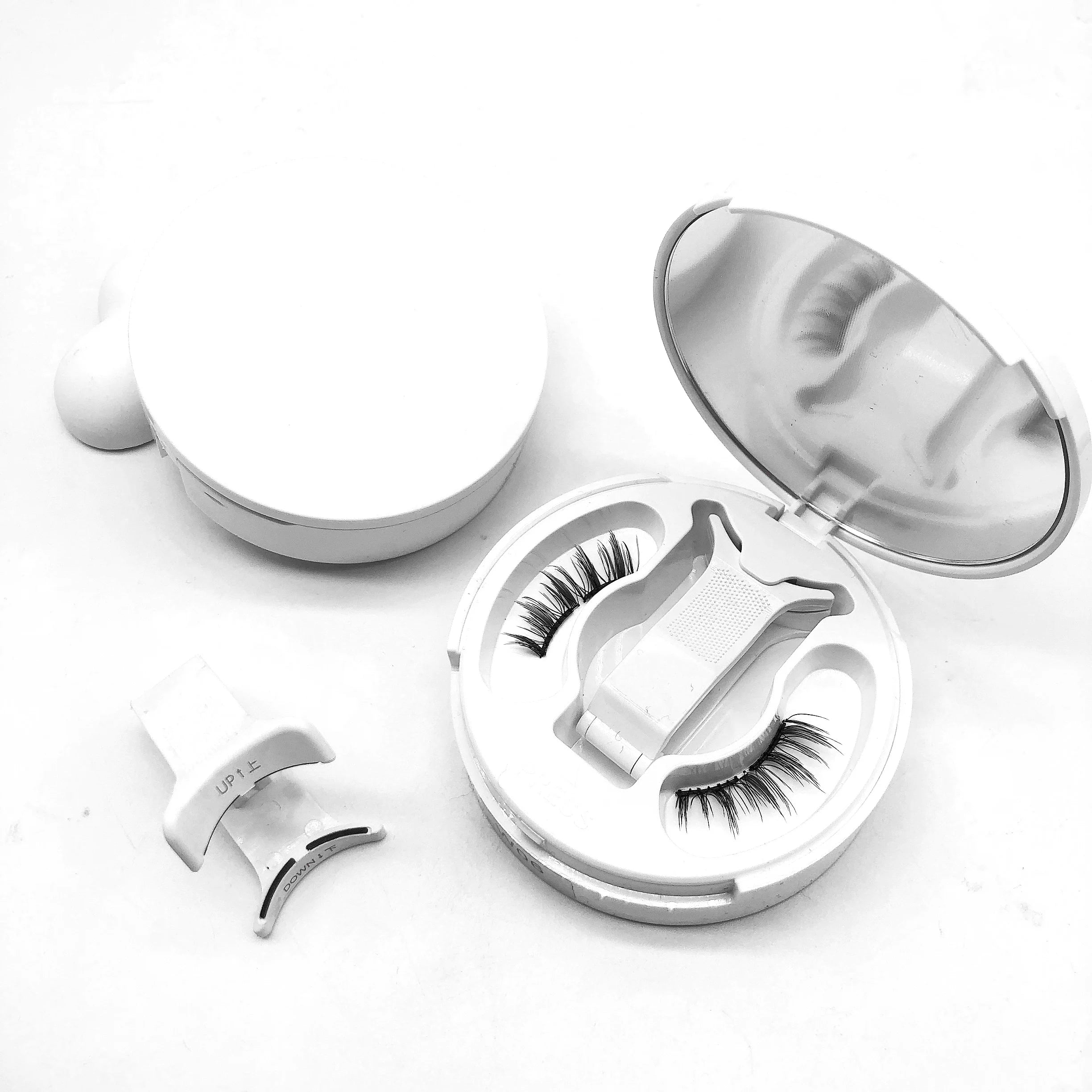 Long Soft Magnet Eyelash Strips Natural Faux Mink Eye Lashes Full Strip Cat Eyelashes Magnetic Lashes in Box Model Number