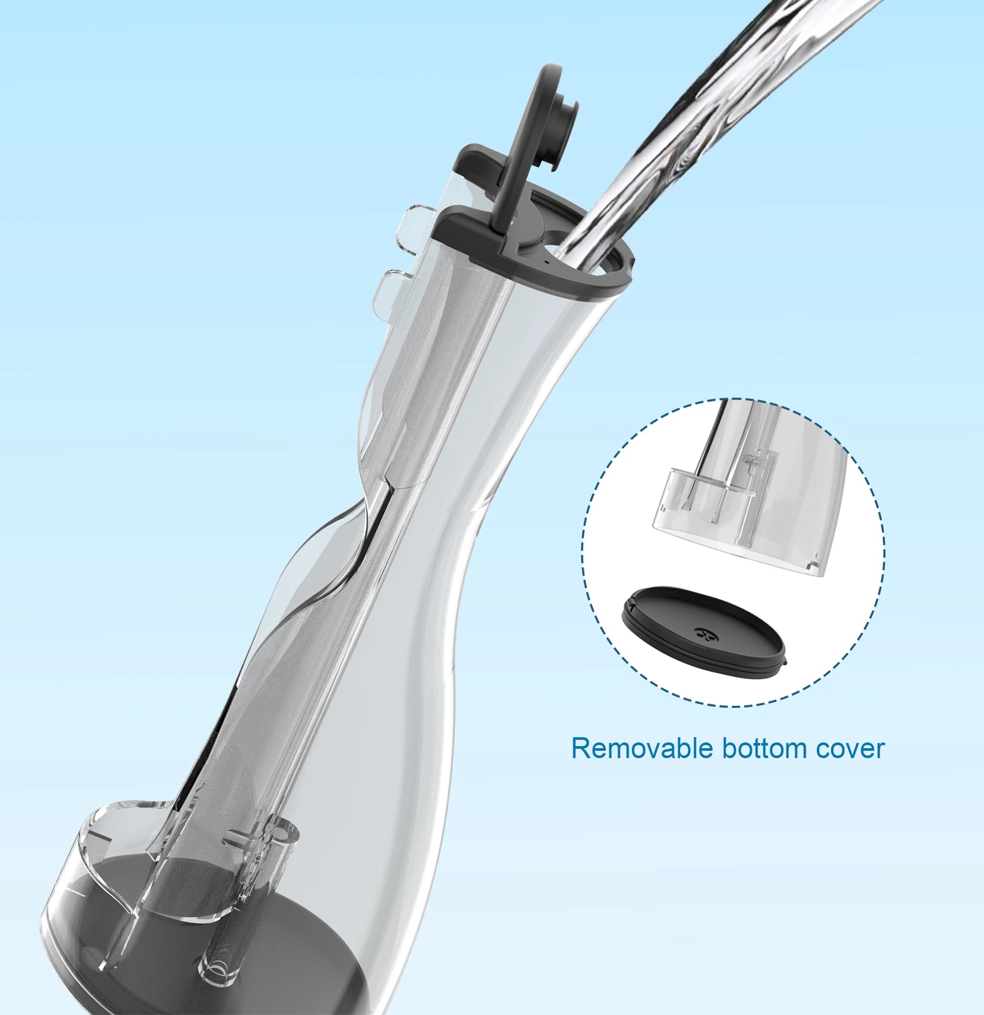 Portable Oral Care 3 in 1 Electric Toothbrush Water Flosser With Water Tank Tooth Brush