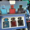 Premium Men's Three-Piece Perfume Set Long-Lasting Woody & Floral Scent Luxury Cologne Body Spray Gift Box Wholesale