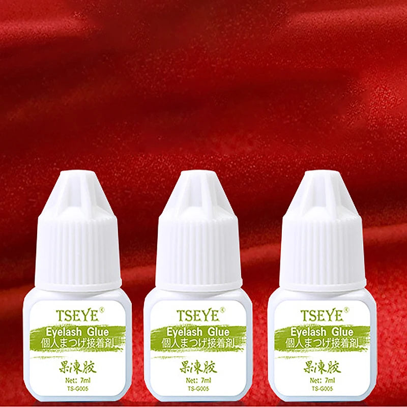 OEM/ODM Eyelash Glue Professional Strong Adhesive 7ml Self-Grafting Jelly Glue Self Extensions Eye Lashes Glue