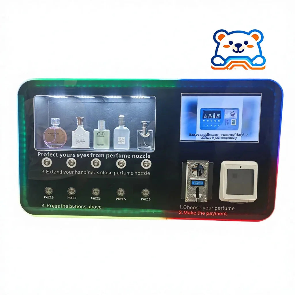 Perfume Sprayer Vending Machine, Fragrance Dispenser, Cologne Vending Machine Small Business Idea, Self-Service,