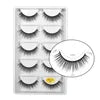 New Full 5 Pairs One Box 3D Mink Hair False Eyelashes Natural Thick Long Eye Lashes Wispy Makeup Beauty Extension Tools H13