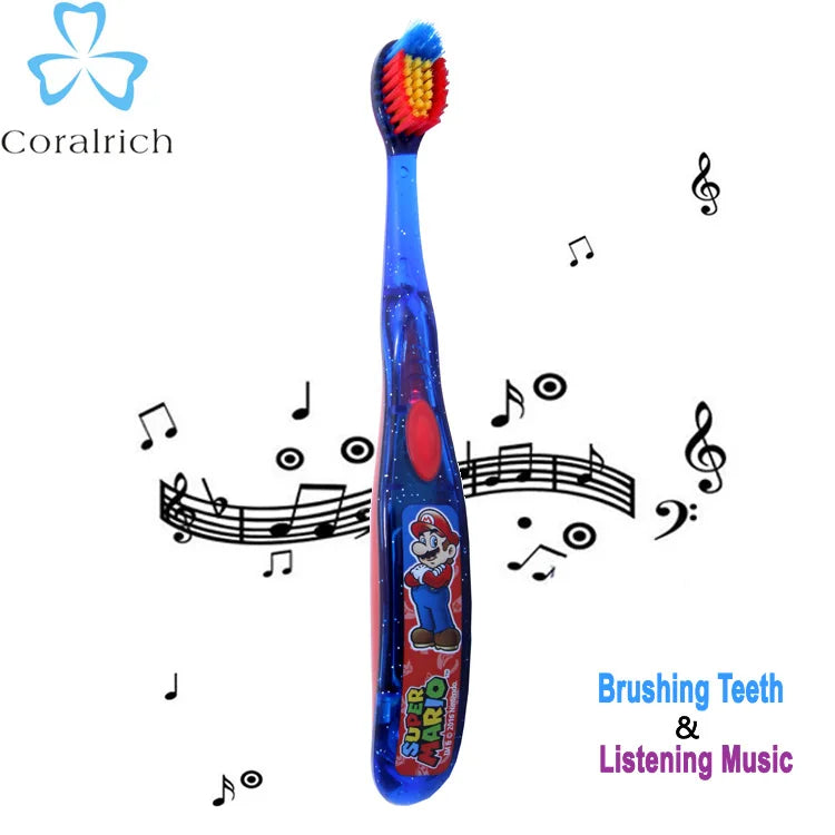 Custom Logo Color Changing Electric Private Label Silicone Electronic Children Tooth Brush Kids Toothbrush Teeth Brush