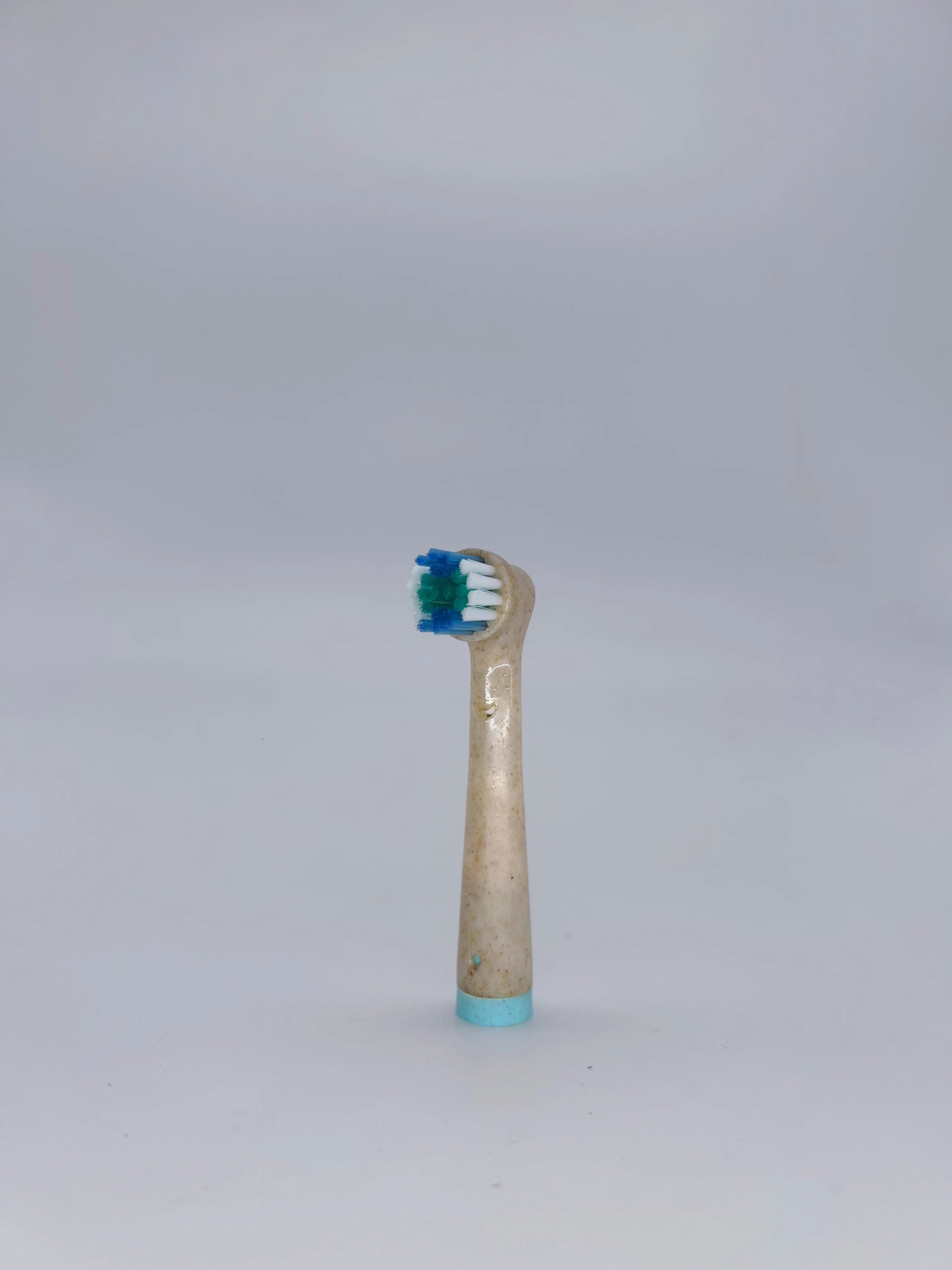 Premium End-rounded Dupont Bristles 12 Count Refill Tooth Brush Heads Compatible With B Rau Professional Care for Io Series 9