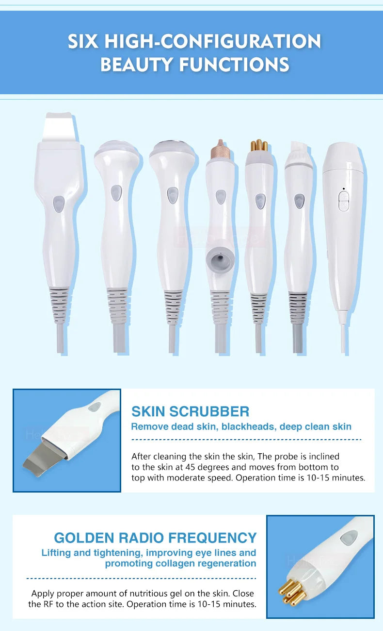 Best Smart Ice Blue Facial Treatment Machine 2025 Hydrofacial 7 In 1 Professional Portable Dermabrasion The Latest