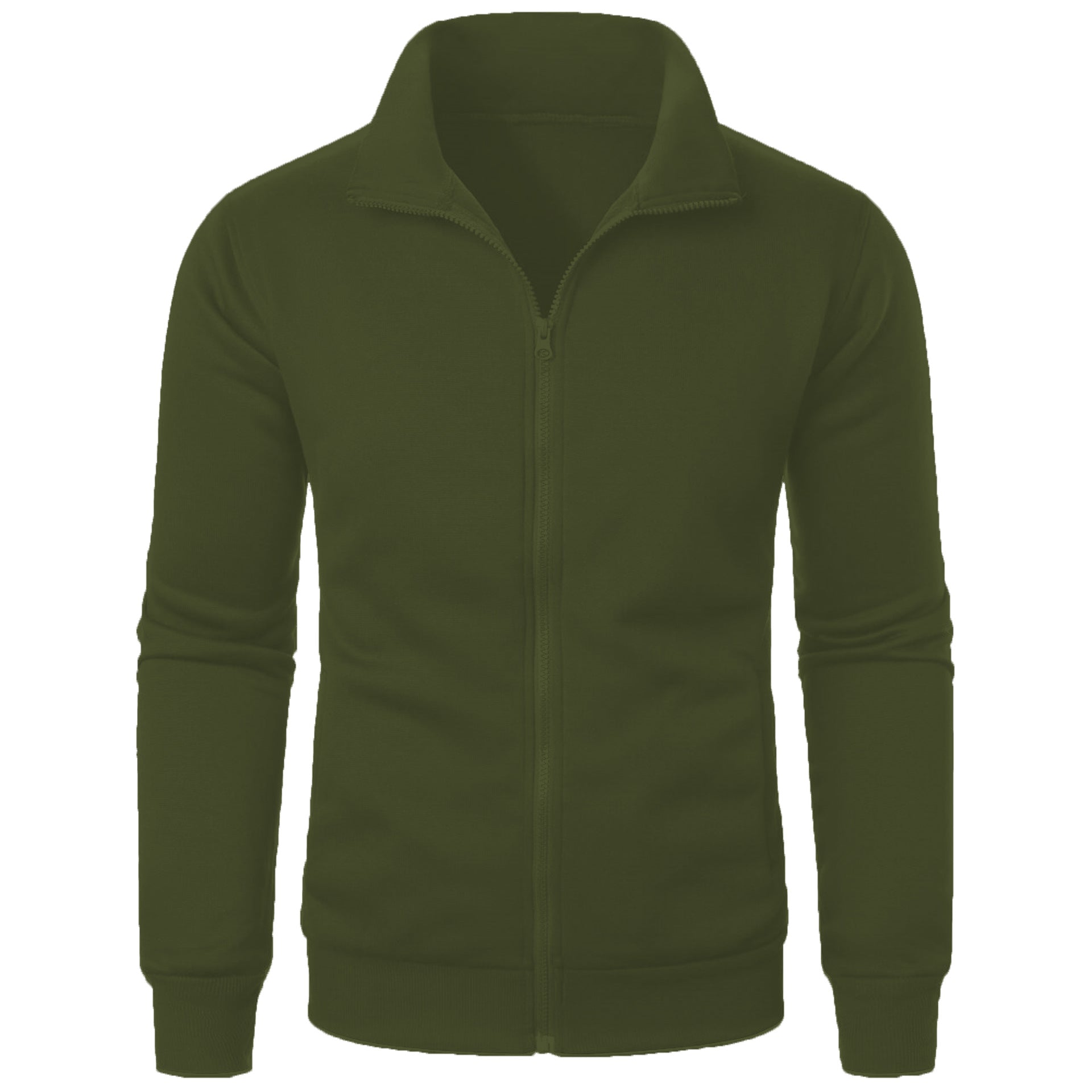 MRMT 2026 Brand New Men's No Hoodies Sweatshirts Zipper Stand Collar Men Sweatshirts For Male No Hooded Sweatshirt Man Pullover
