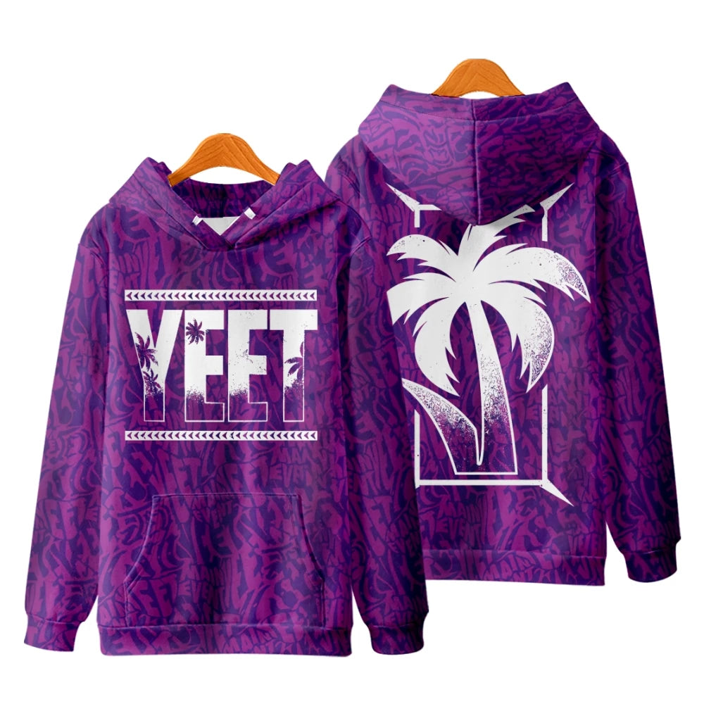 Jey Uso Yeet Hoodies Merch Hooded Women/Men Fashion Casual Streetwear Sweatshirts Clothing Hoodie Fashion Outwear