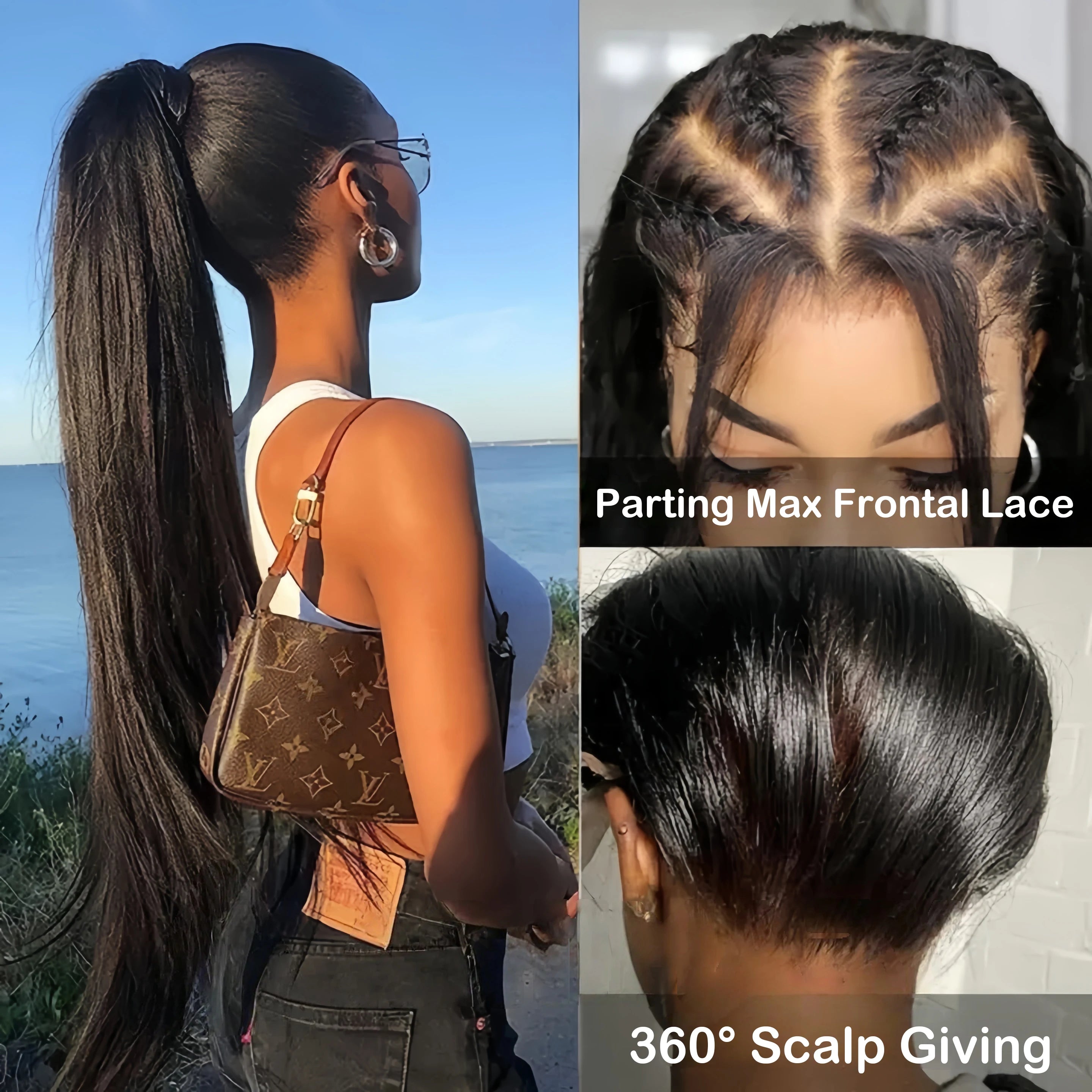 250% Full lace wig human hair wigs 100% human hair Brazilian PrePlucked hd Lace wigs 360 Straight human hair full lace wig