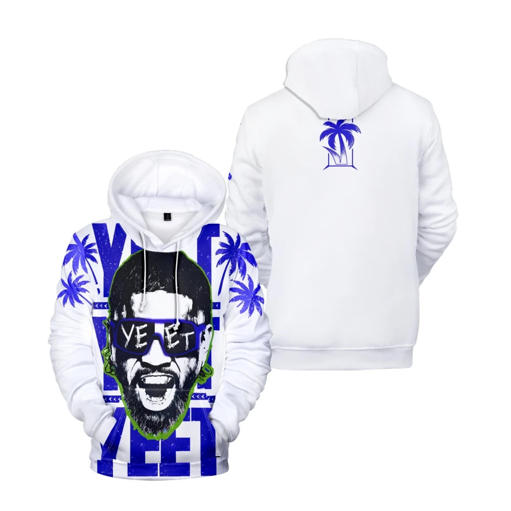 Jey Uso Yeet Hoodies Merch Hooded Women/Men Fashion Casual Streetwear Sweatshirts Clothing Hoodie Fashion Outwear