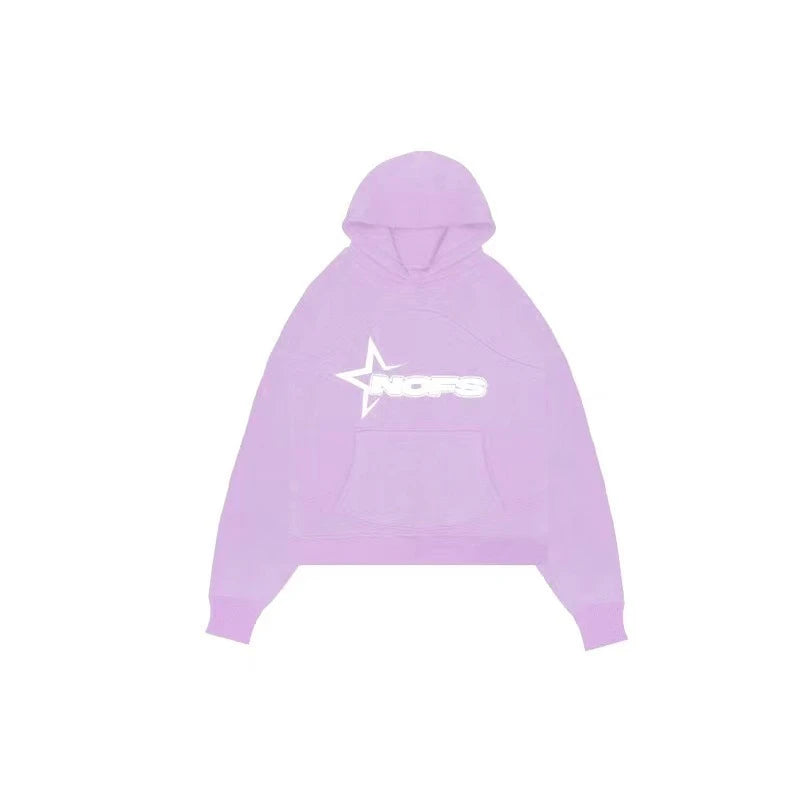 Y2K Hoodies Men Harajuku Hip Hop Letter Graphic Print Loose Sweatshirts 2024 Punk Rock Gothic Clothes Tops Goth Pants Streetwear