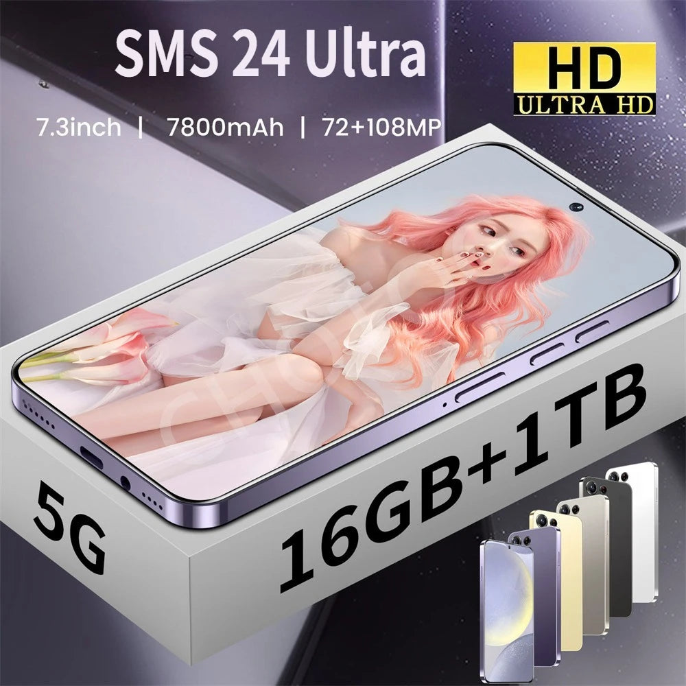 Protection Film For New SMS 24 Ultra Original Android 14 Smartphone Screen Protector For 5G Dual SIM Global Version 7800mAh Film
