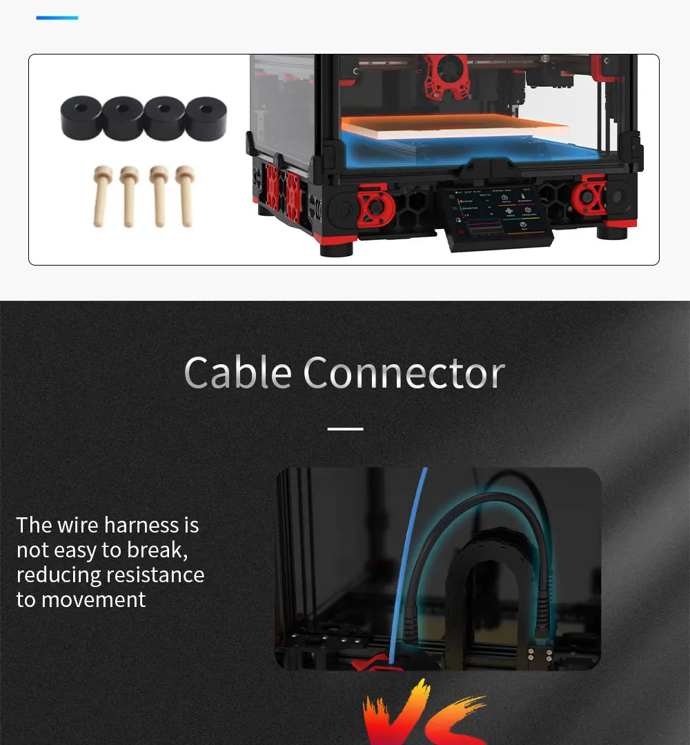 FYSETC Voron 2.4 R2 Pro Corexy 3D Printer Upgraded Version with CNC TAP Hollow Rail and SB Extruder High Quality 3D Printer Kit