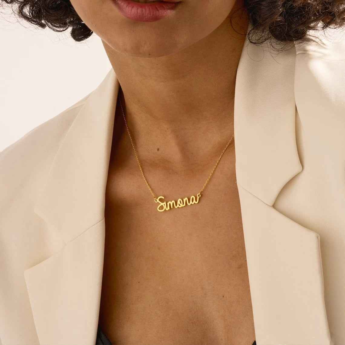 Custom Cuban Chain Heartbeat Necklace Women Men Jewelry Stainless Steel Gold Color Engraved Nameplate Necklace Love Gifts