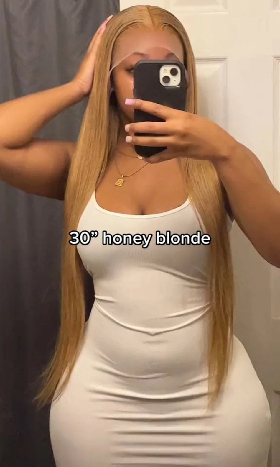 13x6 HD Lace Front Wigs Human Hair Hot Star Malaysian Straight HD Lace Frontal Wigs Honey Blonde Colored Human Hair Wigs 180%